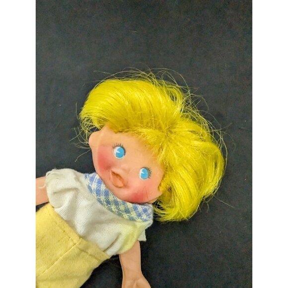 Vintage 1969 Ideal Baby Flatsy Doll toddler boy in outfit needs tlc - Picture 6 of 6